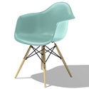 Herman Miller（ハーマンミラー）Eames Shell Chair / Armchair（DAW）アクアスカイ【取寄品】