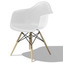 Herman Miller（ハーマンミラー）Eames Shell Chair / Armchair（DAW）ホワイト【取寄品】