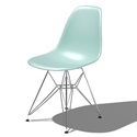 Herman Miller（ハーマンミラー）Eames Shell Chair / Side Chair（DSR）アクアスカイ【取寄品】