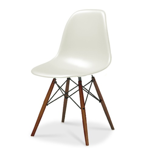 Herman Miller（ハーマンミラー）サイドチェア Eames Shell Chair / Side Chair（DSW）ダウェルベース / ウォールナット / ホワイト商品画像