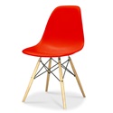 Herman Miller（ハーマンミラー）Eames Shell Chair / Side Chair（DSW）レッド【取寄品】