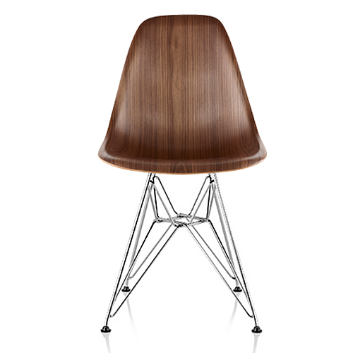【廃番】Herman Miller（ハーマンミラー）Eames Wood Chair ワイヤーベース/クローム/ウォールナット【取寄品】商品画像