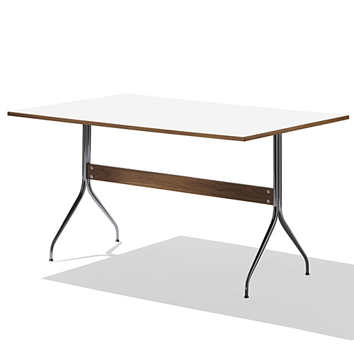 【廃番】Herman Miller（ハーマンミラー）Nelson Swag Leg Group Work Table ホワイトラミネートトップ【取寄品】商品画像