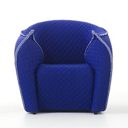 【クリックでお店のこの商品のページへ】moroso(モローゾ)「PANNA chair」ブルー【取寄せ品】[278PC001A]
