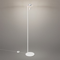 【即納】YAMAGIWA（ヤマギワ）フロア照明 MIRROR BALL LAMP φ270mm ホワイト （ランプ別）（専用ランプ）