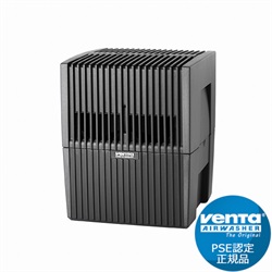 Venta（ベンタ）空気清浄器付き気化式加湿器（エアーウォッシャー）LW15K ブラック/メタリック