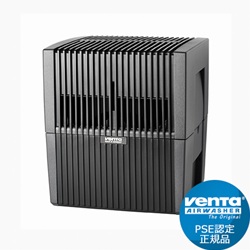 Venta（ベンタ）空気清浄器付き気化式加湿器（エアーウォッシャー）LW25K ブラック/メタリック