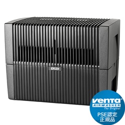 Venta（ベンタ）空気清浄器付き気化式加湿器（エアーウォッシャー）LW45K ブラック/メタリック