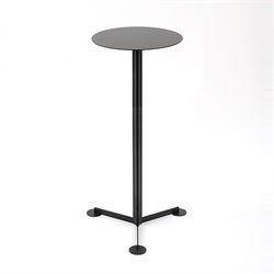 DANESE（ダネーゼ）調整式サイドテーブル Familia（ファミリア）シングルテーブル H100cm ブラック