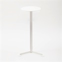 DANESE（ダネーゼ）調整式サイドテーブル Familia（ファミリア）シングルテーブル H100cm ホワイト