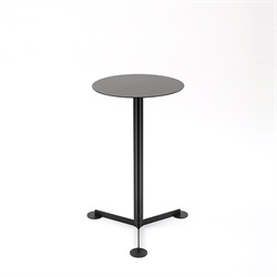 DANESE（ダネーゼ）調整式サイドテーブル Familia（ファミリア）シングルテーブル H70cm ブラック