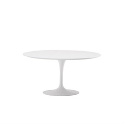 Knoll（ノル） Saarinen Collection ローテーブル Φ910mm ホワイト × アラベスカート