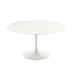 Knoll（ノル） Saarinen Collection ラウンドテーブル Φ1070mm ホワイト × ホワイトラミネート