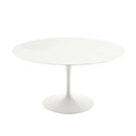 Knoll（ノル） Saarinen Collection ラウンドテーブル Φ1070mm ホワイト × ホワイトラミネート