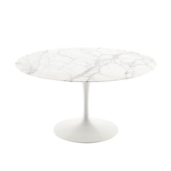 Knoll（ノル） Saarinen Collection ラウンドテーブル Φ1070mm ホワイト × アラベスカート