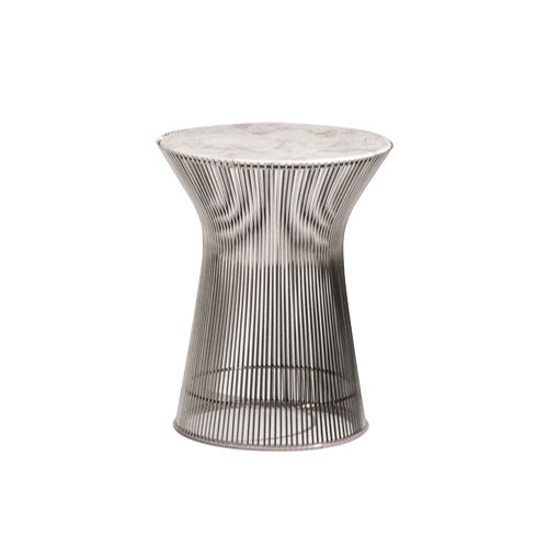 Knoll（ノル） Platner Collection ハイテーブル Φ400mm クローム × アラベスカート商品画像
