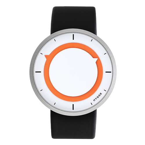 HYGGE（ヒュッゲ）「3012」ホワイト/オレンジ[485HGE020025] 腕時計 の通販「ヤマギワオンラインストア」