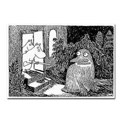 【クリックでお店のこの商品のページへ】APRILMAI(エイプリルメイ)「Finn Family Moomintroll(たのしいムーミン一家)1948」アクリルカード[485MPA205]