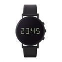 normal（ノーマル）腕時計 tokiji（トキジ）O38ブラックケース×ブラックレザー