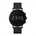 normal（ノーマル）腕時計 tokiji（トキジ）O38ブラックケース×ブラックメッシュ