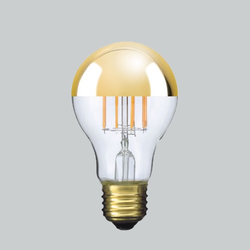 TOM DIXON用 E26 LED電球 ゴールドミラーランプ5.5W商品画像