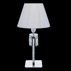Baccarat（バカラ）テーブル照明 TORCH LAMP WHITE（トーチ ランプ）ホワイト【受注品】