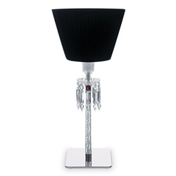 Baccarat（バカラ）テーブル照明 TORCH LAMP BLACK（トーチ ランプ）ホワイト【受注品】