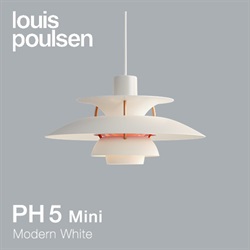 Louis Poulsen（ルイスポールセン）ペンダント照明 PH 5 mini モダン･ホワイト
