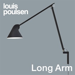 Louis Poulsen（ルイスポールセン）ブラケット照明 NJP Wall  ロングアーム ブラック