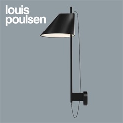 【予約注文/4～5か月待ち】Louis Poulsen（ルイスポールセン）ブラケット照明 Yuh Wall ブラック【要電気工事】