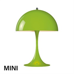 【廃番】Louis Poulsen（ルイスポールセン） テーブル照明 Panthella mini（パンテラ･ミニ）イエローグリーン