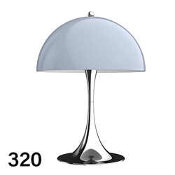 【予約注文/7か月待ち】Louis Poulsen（ルイスポールセン）テーブル照明  Panthella（パンテラ） 320サイズ  オパール・グレー