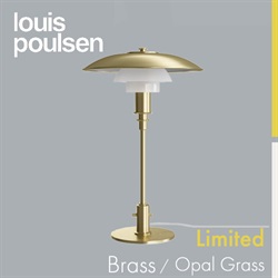 Louis Poulsen（ルイスポールセン）テーブル照明PH 3/2 ブラス+乳白カ?ラス【限定生産・受注品】