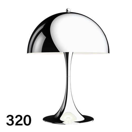 Louis Poulsen（ルイスポールセン）テーブル照明Panthella（パンテラ）320サイズ シルヴァー・クローム【受注品】商品画像