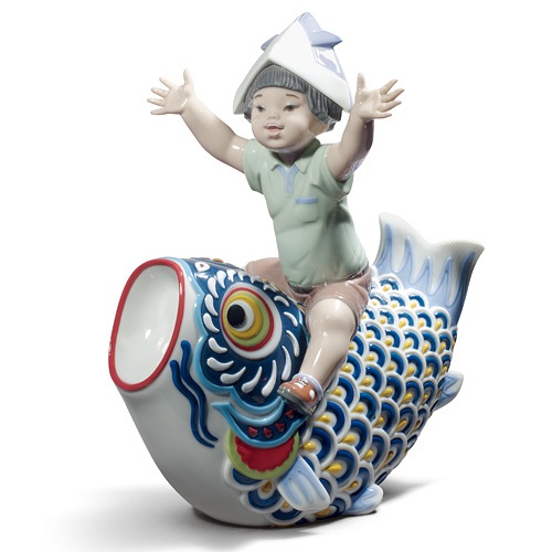 Lladro（リヤドロ）「鯉のぼり」限定品[610A08775]商品画像