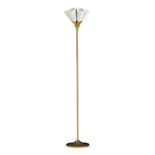 LLADRO（リヤドロ）フロア照明 JAMZ FLOOR LAMP（ジャムズ）ゴールド（専用ランプ）【受注品】商品サムネイル