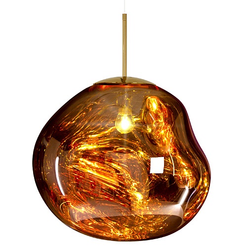 TOM DIXON（トム・ディクソン）ペンダント照明 MELT PENDANT 50  メルト  ゴールド（ランプ別・専用ランプ）商品画像
