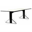 artek（アルテック）ダイニングテーブル KAARI TABLE（カアリ・テーブル） W240cm ブラックステインオーク/ホワイトグロッシー【受注品】