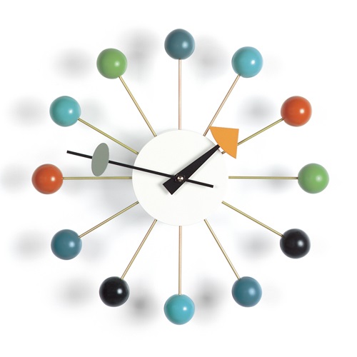 Vitra（ヴィトラ）掛時計 Ball Clock（ボール クロック）マルチカラー商品画像