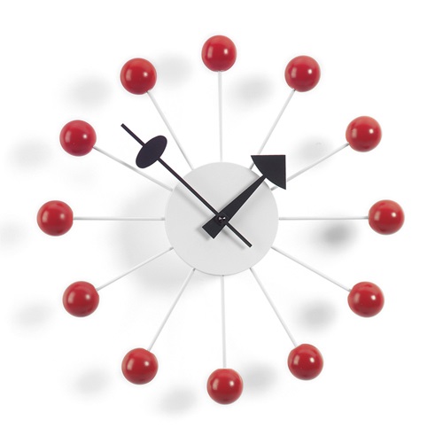 Vitra（ヴィトラ）掛時計 Ball Clock（ボール クロック）レッド商品画像