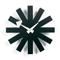 Vitra（ヴィトラ）掛時計 Asterisk Clock（アスタリスク クロック）ブラック