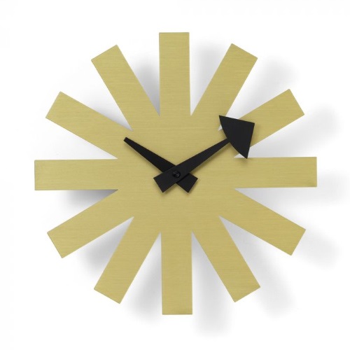 Vitra（ヴィトラ）掛時計 Asterisk Clock（アスタリスク クロック）ブラス商品画像