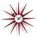 Vitra（ヴィトラ）掛時計 Sunburst Clock（サンバースト クロック）レッド