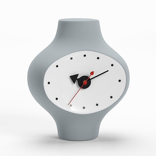 【廃番】Vitra（ヴィトラ）置時計 Ceramic Clock（セラミック クロック）MODEL#3 ダークグレー/ブルー商品画像