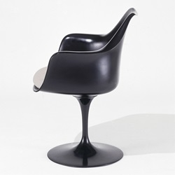 【クリックで詳細表示】Knoll ( ノル )「 Tulip Arm Chair ( チューリップアームチェア )1957年」ブラックシェル【取寄品】[935150AX1K/K12061]