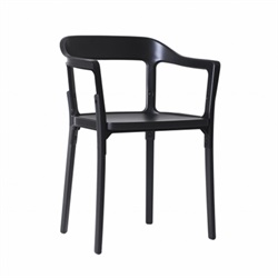 Magis（マジス）アームチェア Steelwood Chair ブラック