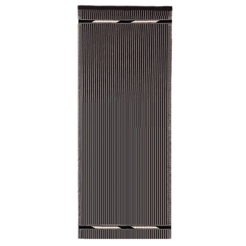 NORDIC MODERN （ノルディックモダン）ラグマット VK-3   0.8×2.4m ブラック × ホワイト商品画像