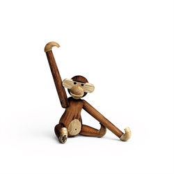 【予約注文】Kay Bojesen Denmark（カイ・ボイスン デンマーク）「Monkey（モンキー）」mini チーク/リンバ