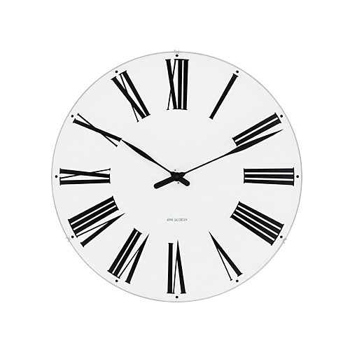 【廃番】ARNE JACOBSEN（アルネヤコブセン）掛時計 Roman（ローマンクロック）210mm ホワイト商品画像