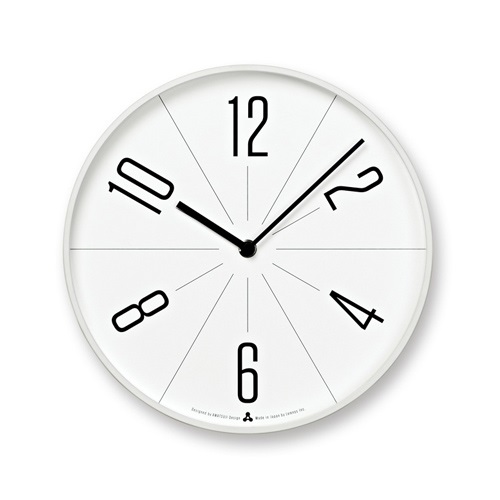 【廃番】Lemnos（レムノス）掛時計 GUGU（ググ） ホワイト商品画像
